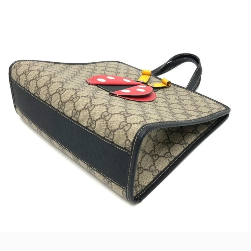 Gucci Beige and Red Tote Bag NWOT - Picture 5 of 12